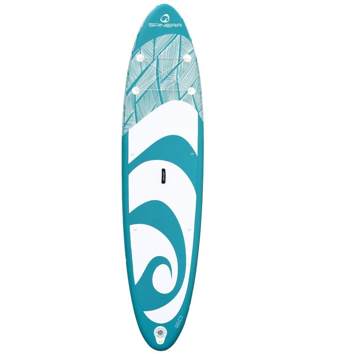 Spinera Inflatable SUP-Board Spinera Lets Paddle 12.0 - 366x84x15cm, Funboard, (Spar-Set), mit Rucksack, Paddel, Pumpe
