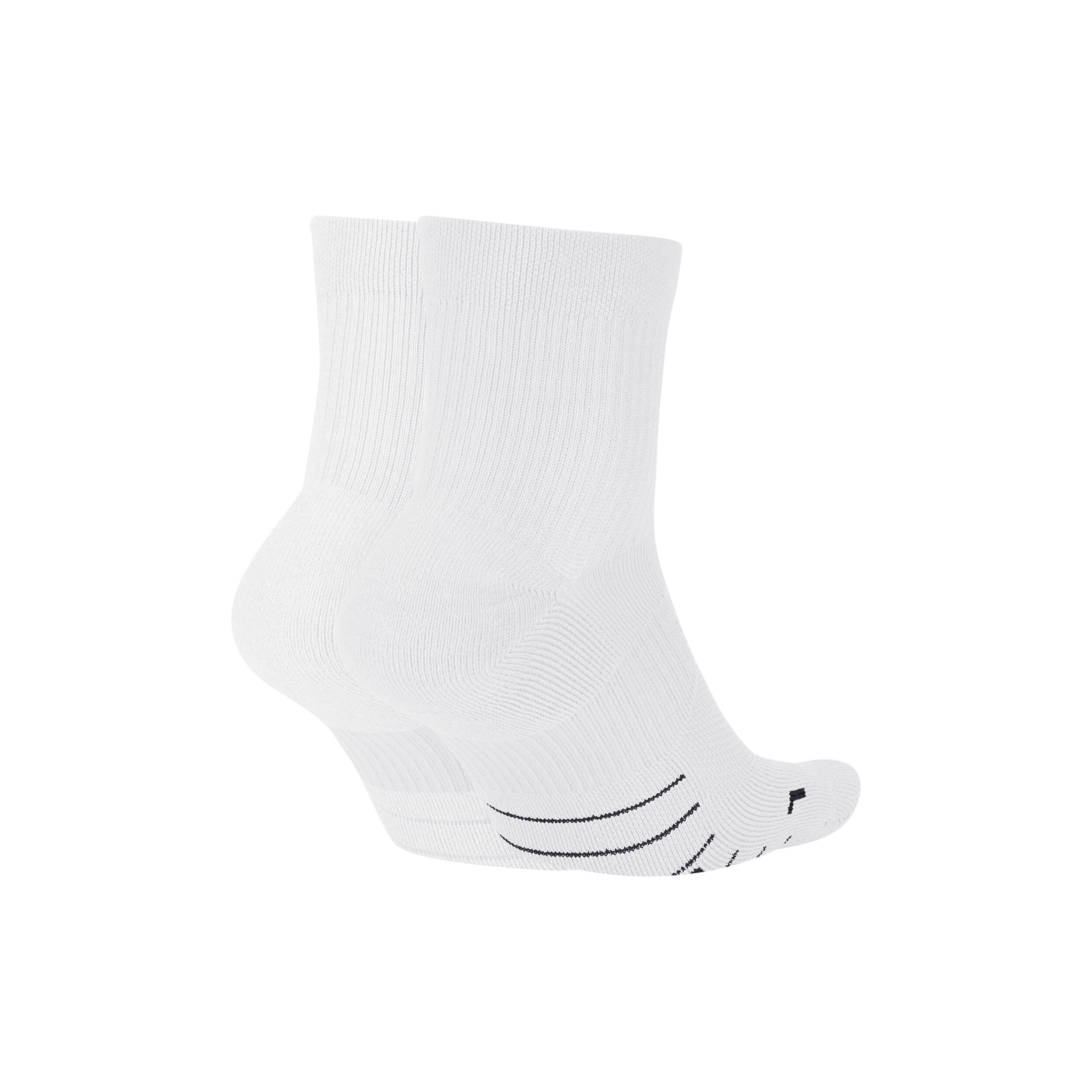 Multiplier Sportsocken 2er Pack - Weiß, Schwarz