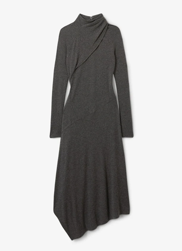 Reiss Catlyn midi haljina s asimetričnim rubom