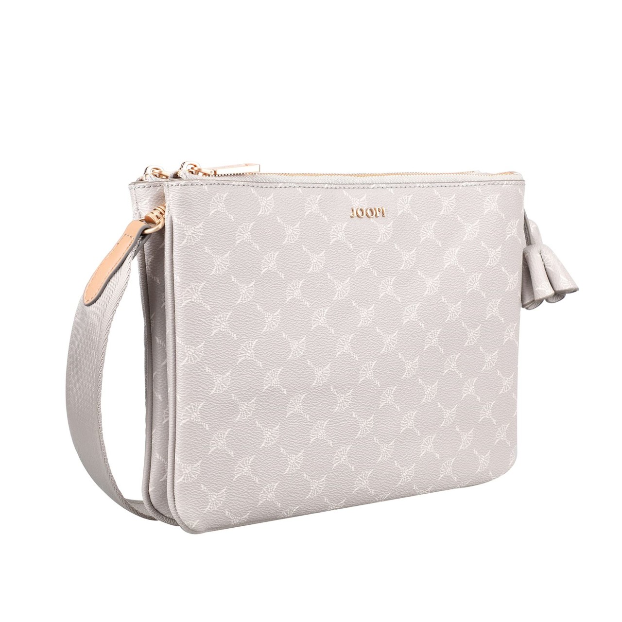 JOOP! Handtaschen taupe Schultertasche Milva