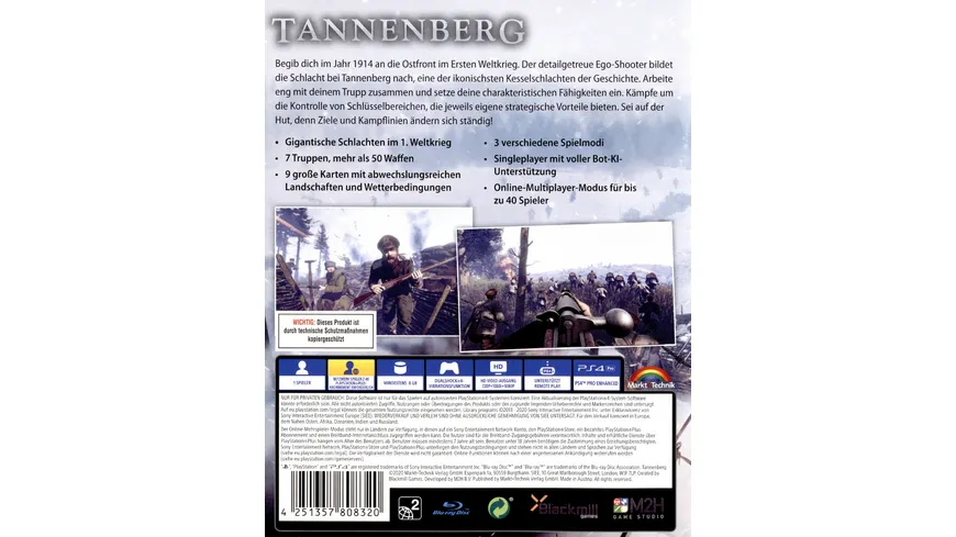 WWI Tannenberg - Eastern Front