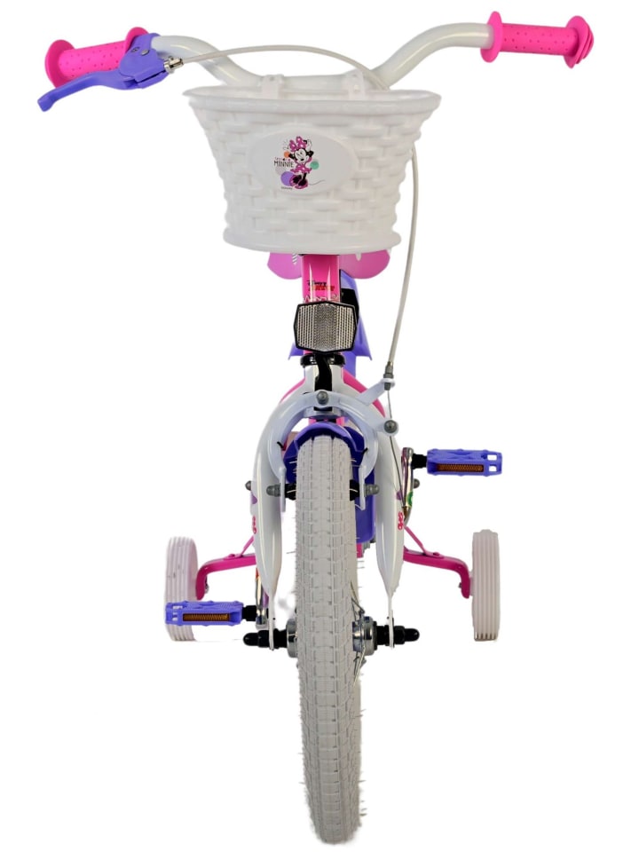 Volare Kinderfahrrad Disney Minnie Fahrrad in Rosa für Mädchen 14 Zoll 3 Jahre günstig kaufen onesize