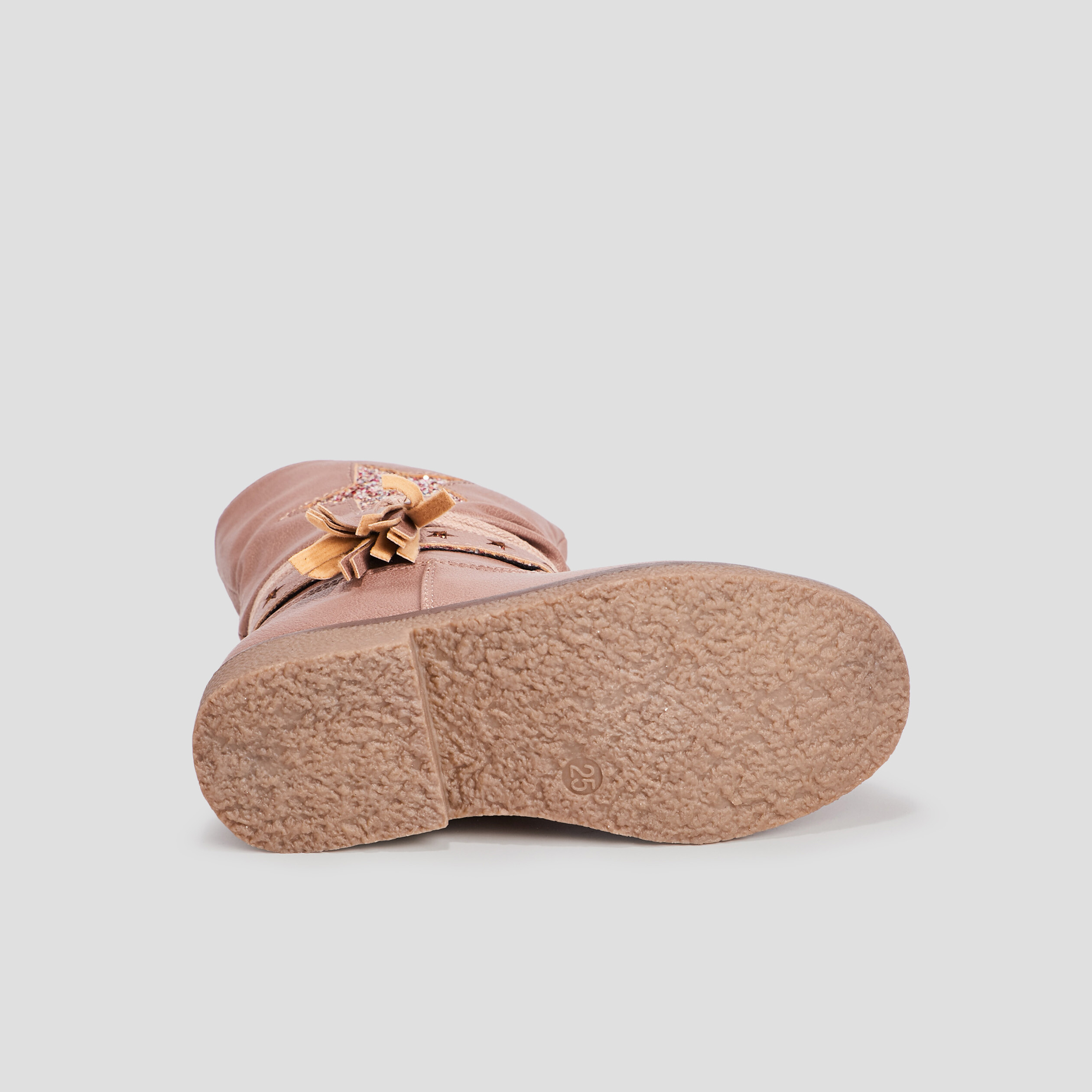 Bottes avec brides rose fille | La Halle