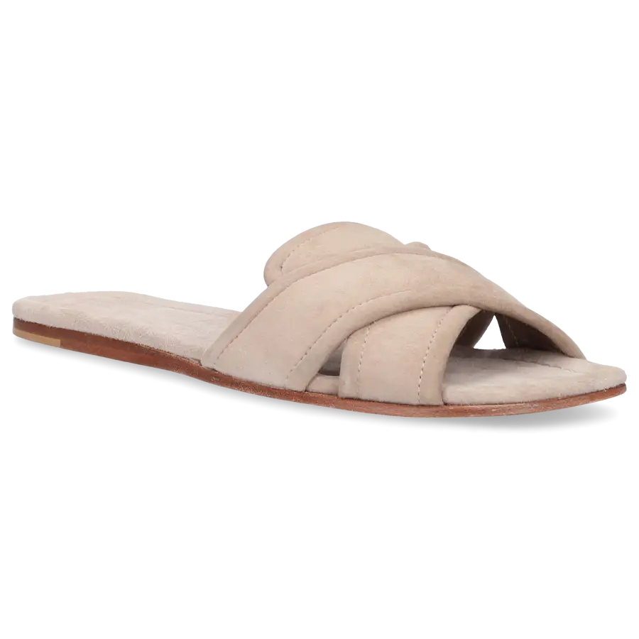 AGL Attilio Giusti Leombruni - Loafer D641002 Veloursleder - beige
