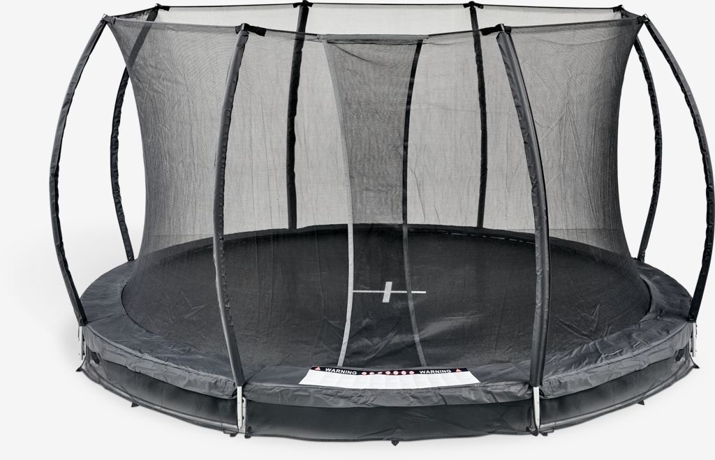 Trampolina do ziemi FALK FALK Ø396 z siatką czarna