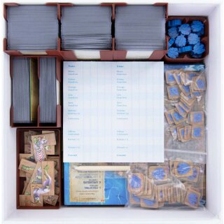 Feldherr Organizer für Die Insel der Katzen - Grundspielbox
