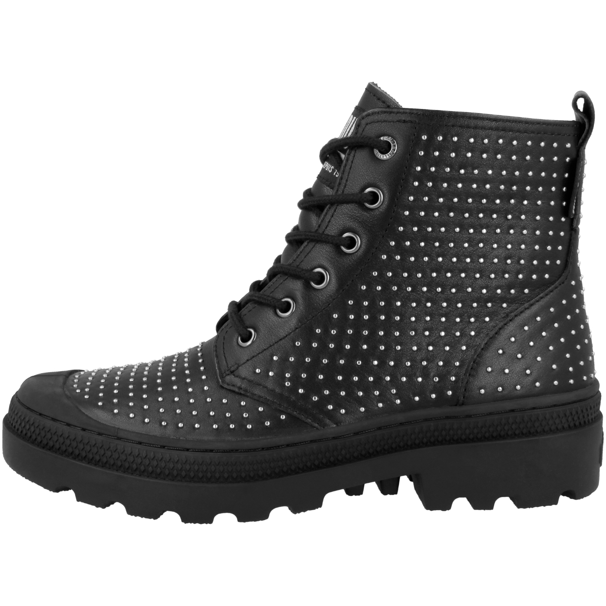 Palladium Pampa Avenue Hi Zip Stud Schnürboots schwarz