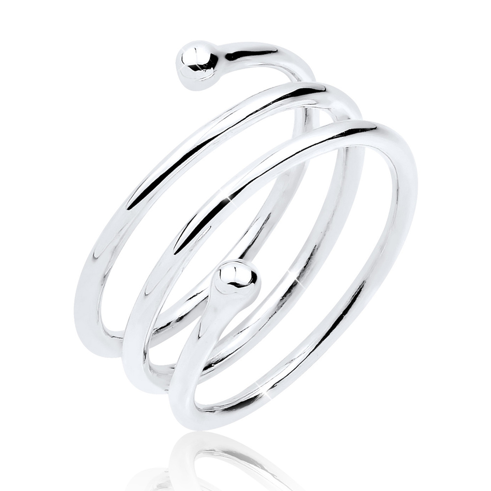 Elli Elli Bague Wickelring 925er Sterling Silber Bague