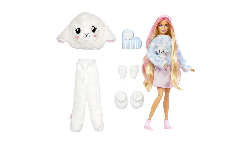 Barbie Cutie Reveal Cozy Cute Serie - Lämmchen