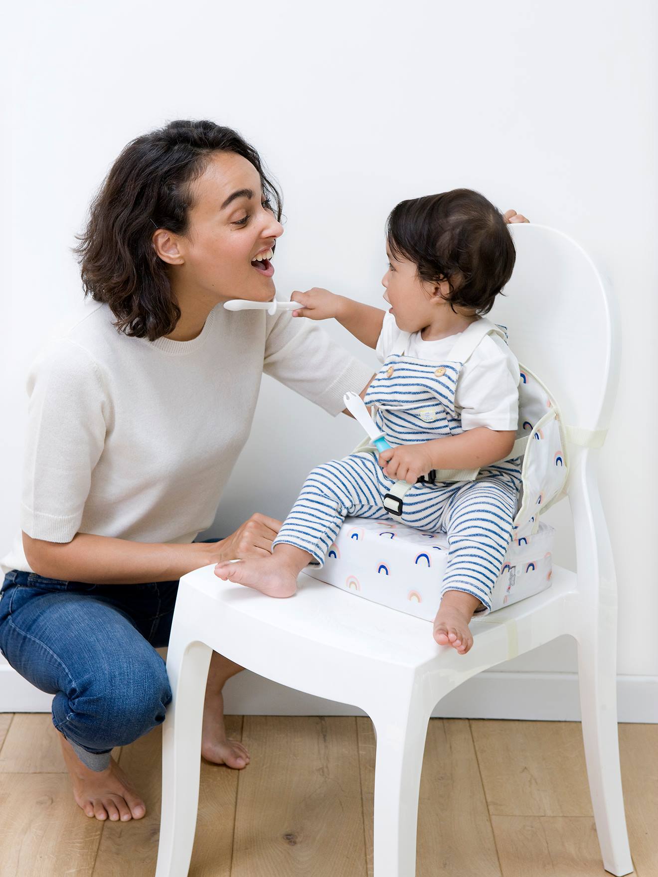 Rehausseur de chaise Easy up BABY TO LOVE marron