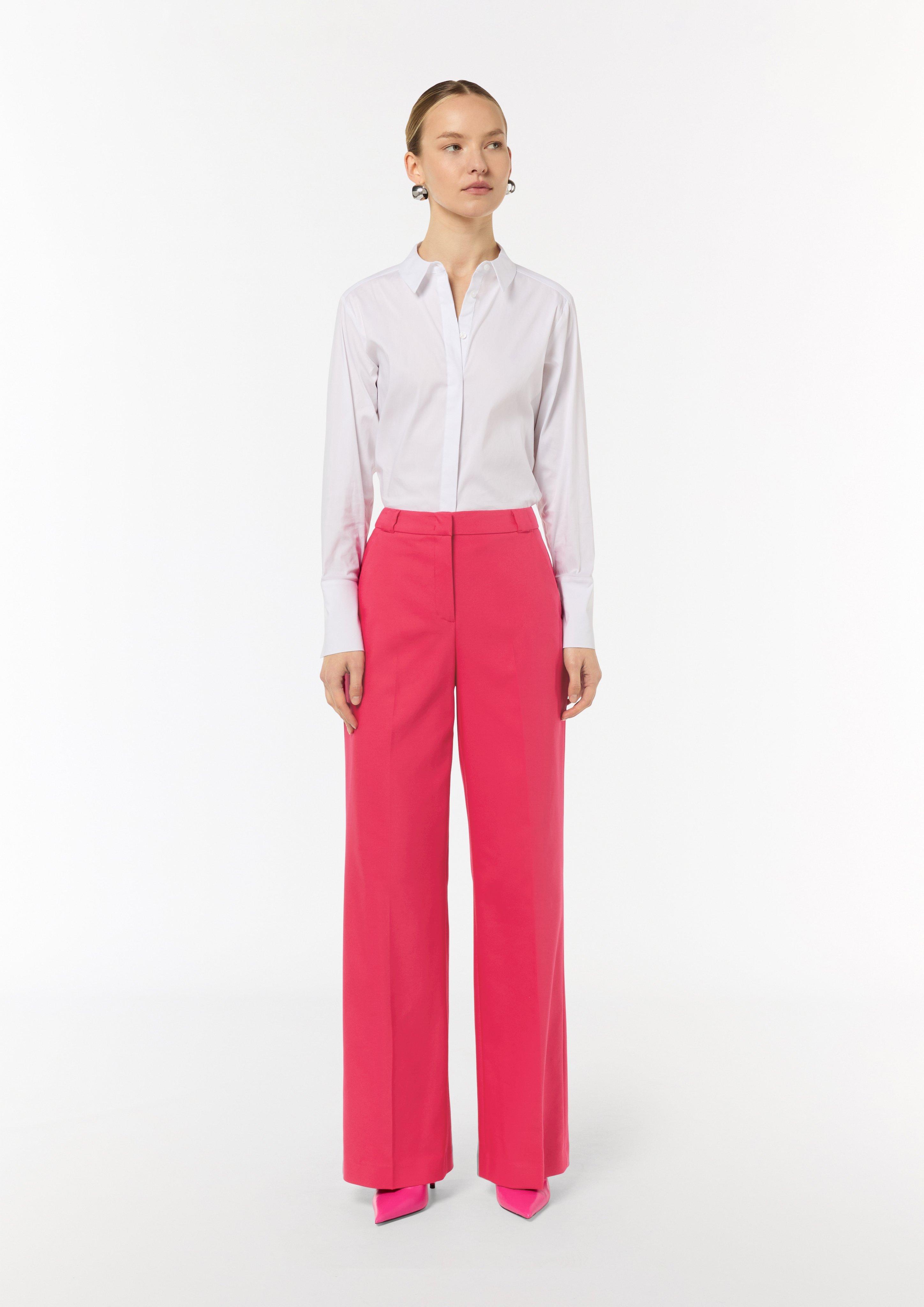 Regular: Hose aus Baumwollmix - pink