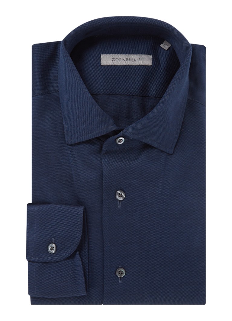 Jersey košile Corneliani Oxford regular fit