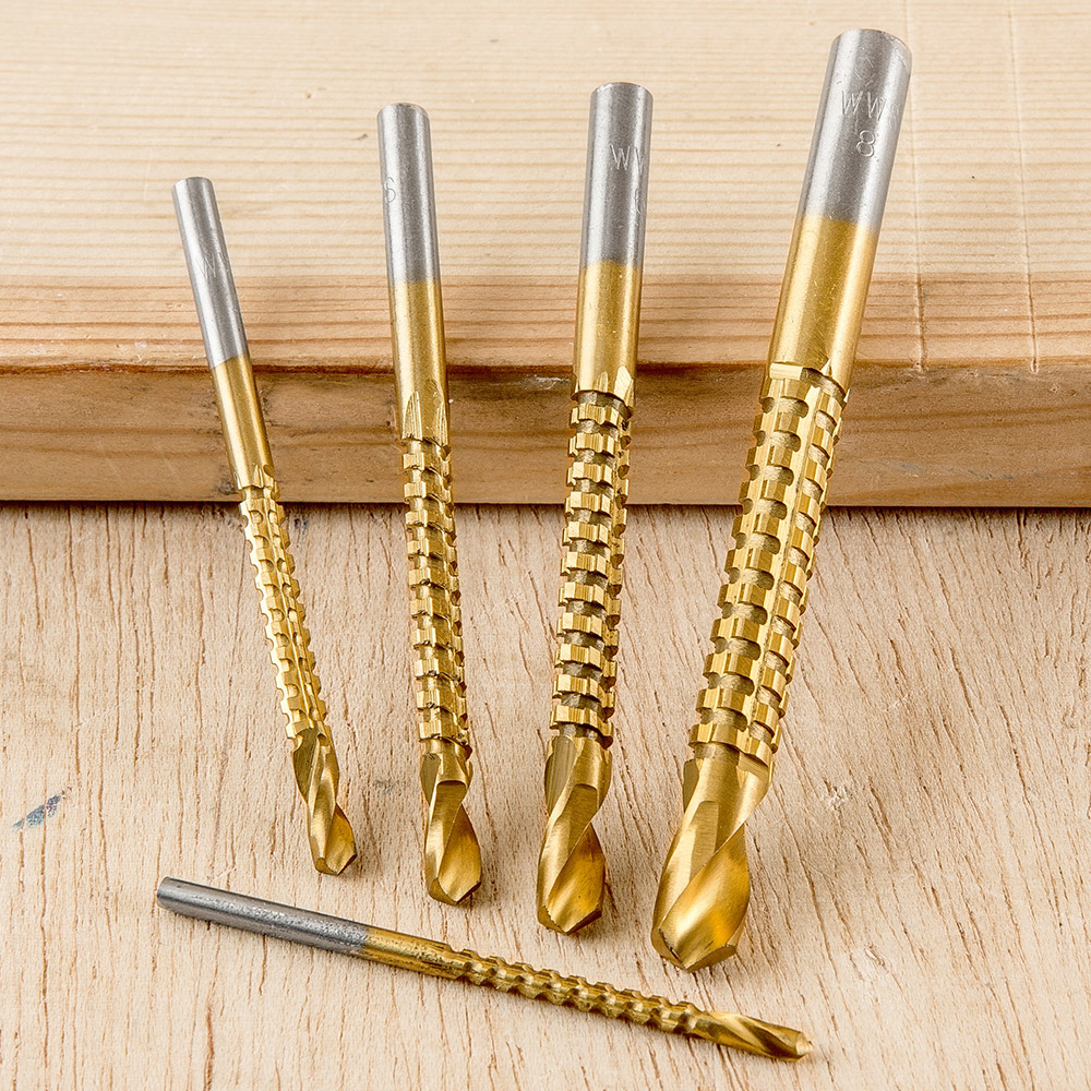 Kraft Werkzeuge Fräsbohrer-Set - 5tlg.