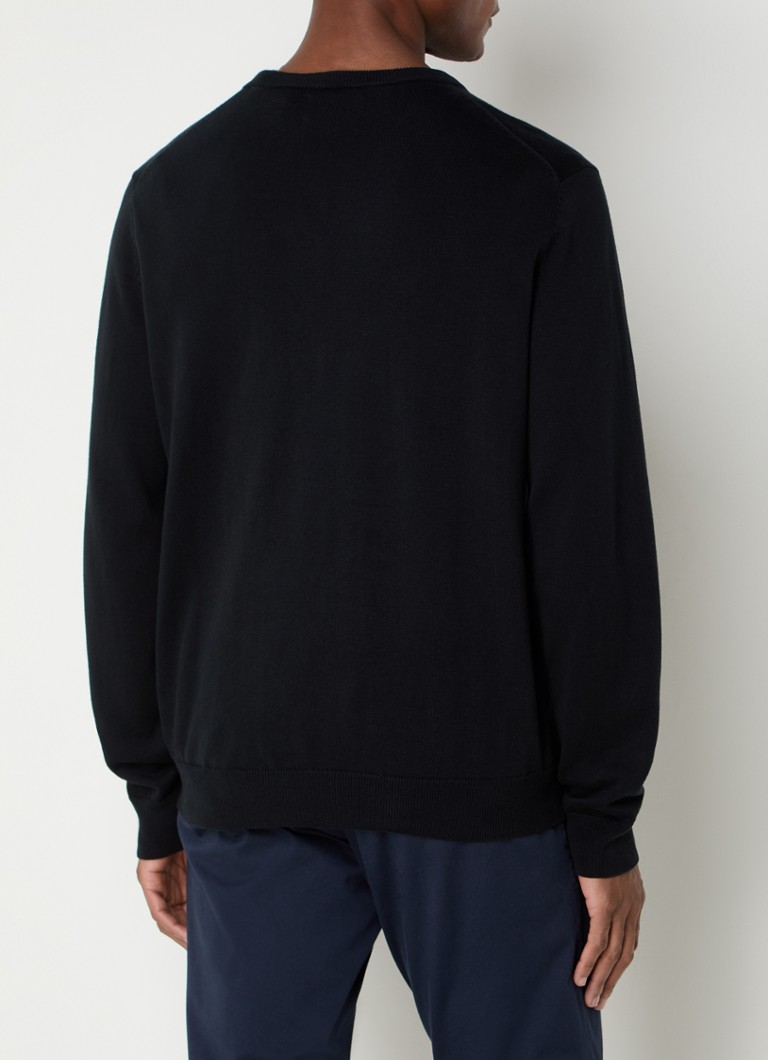 Maglione Gant a maglia fine con logo ricamato