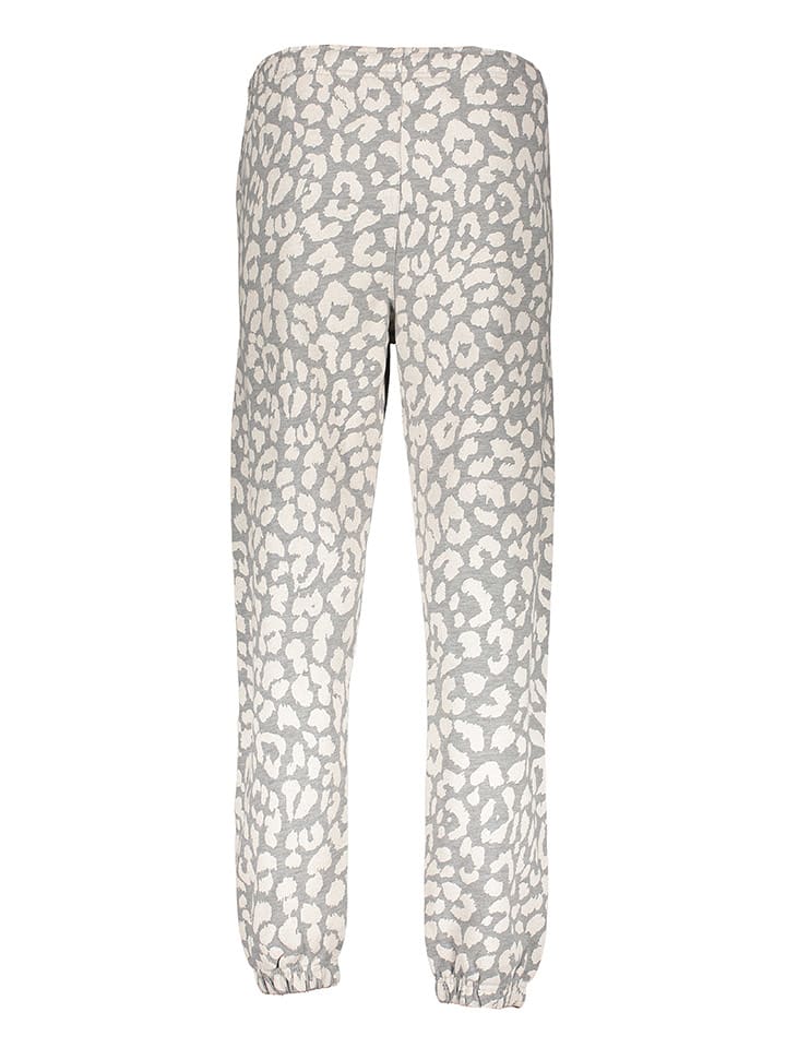 Juvia Sweathose in Creme/ Grau günstig kaufen