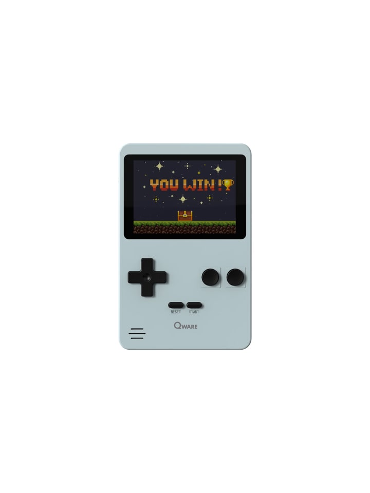 COFI 1453 Qware Retro Spielkonsole Handheld 240 Spiele für unterwegs in Grau günstig kaufen onesize