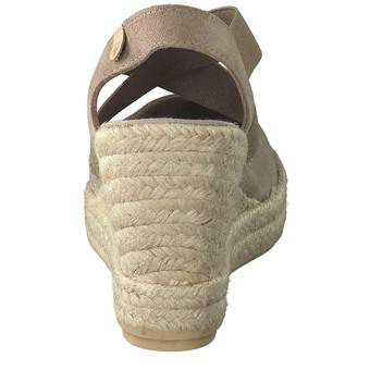 Verbenas Sol Sardegna Keilsandale in beige