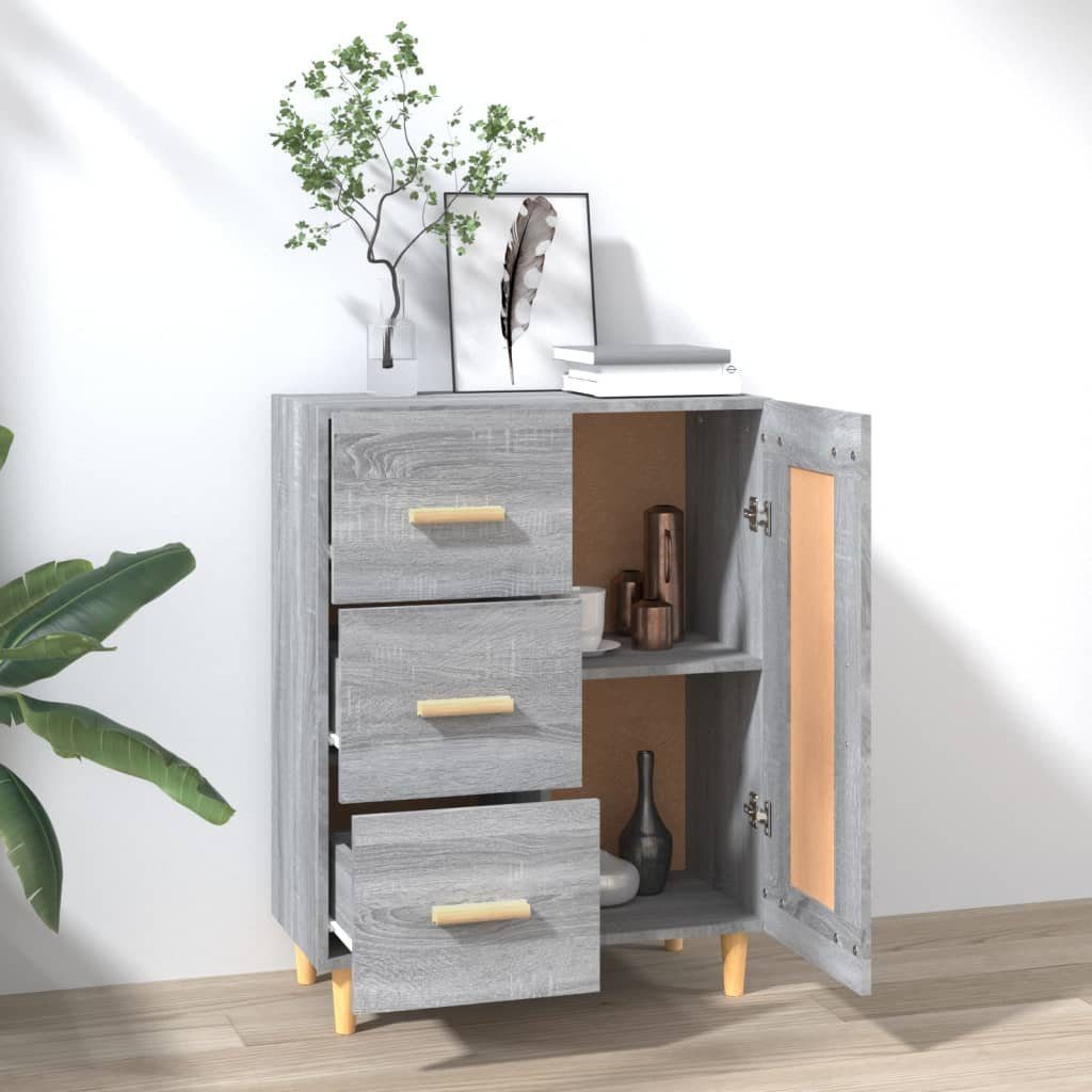 vidaXL Sideboard Sideboard Grau Sonoma 69,5x34x90 cm Holzwerkstoff (1 St)