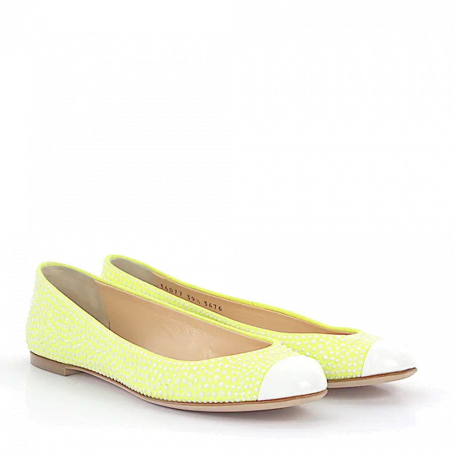 Giuseppe Zanotti - Ballerinas Klassisch - gelb