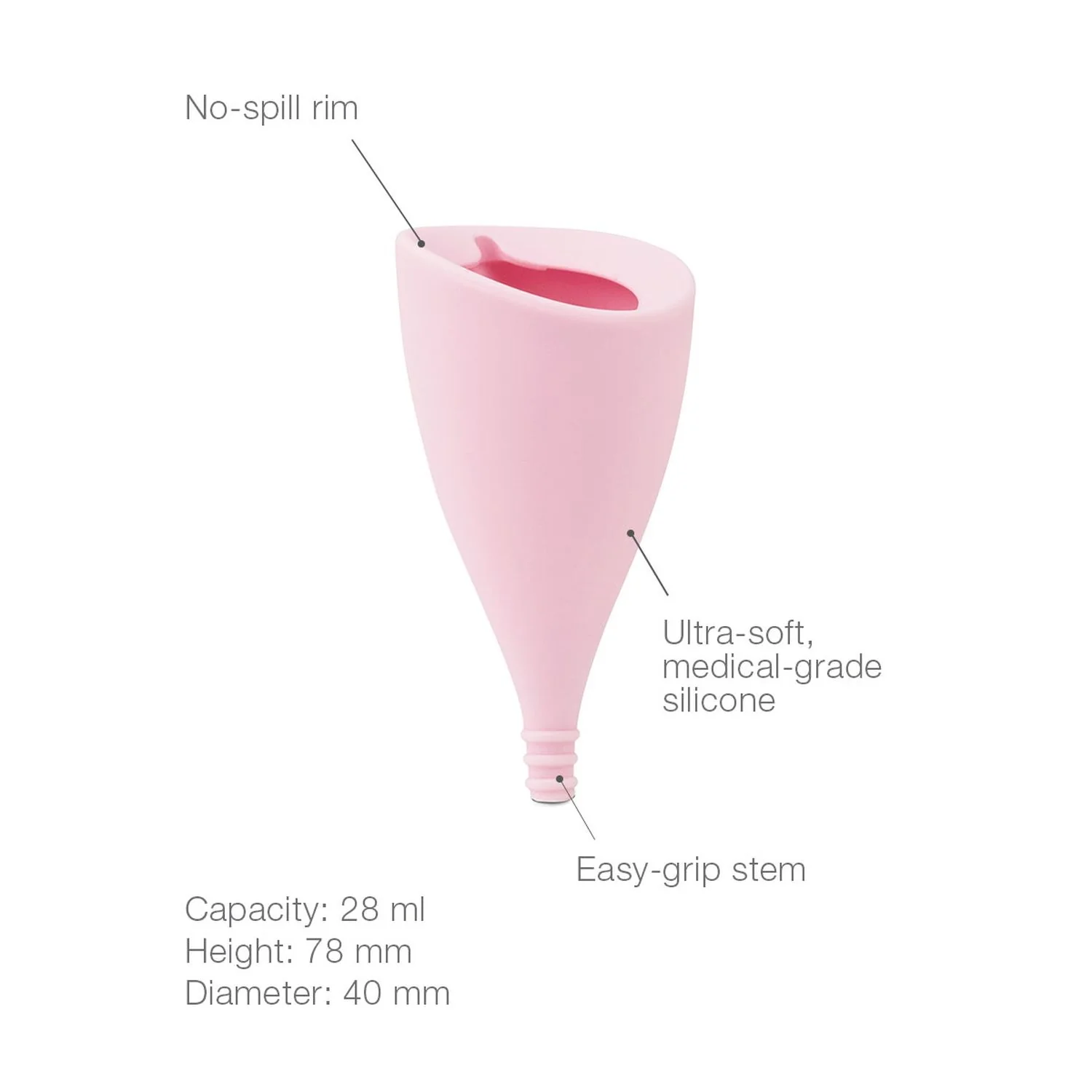 Copas menstruales Lily Cup A - Copa menstrual