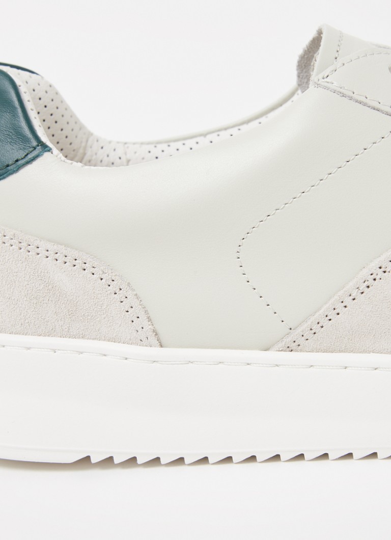 Buty sportowe Filling Pieces Mondo Squash ze skóry z detalami zamszowymi.
