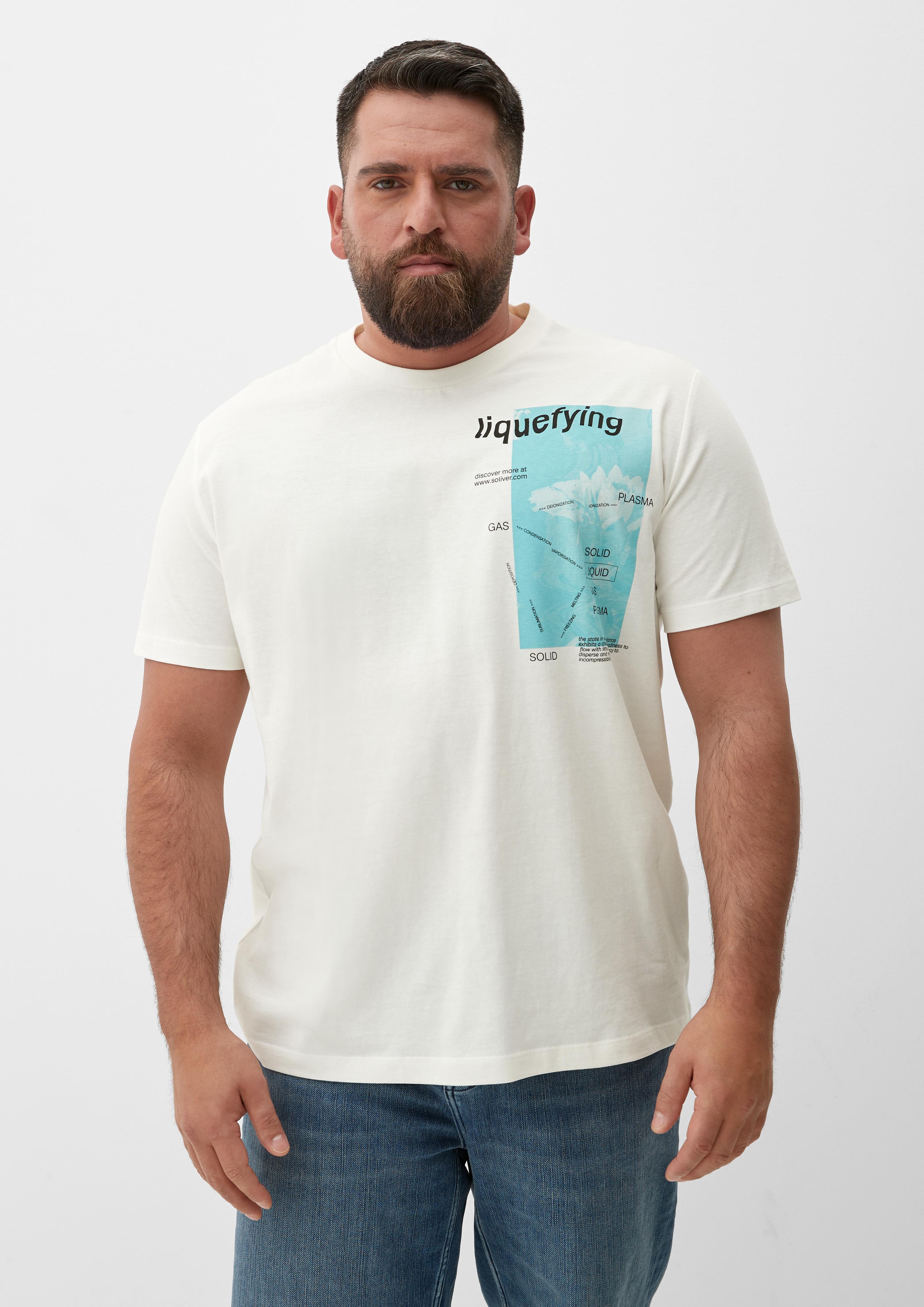 T-Shirt mit Frontprint  2133259-01D1