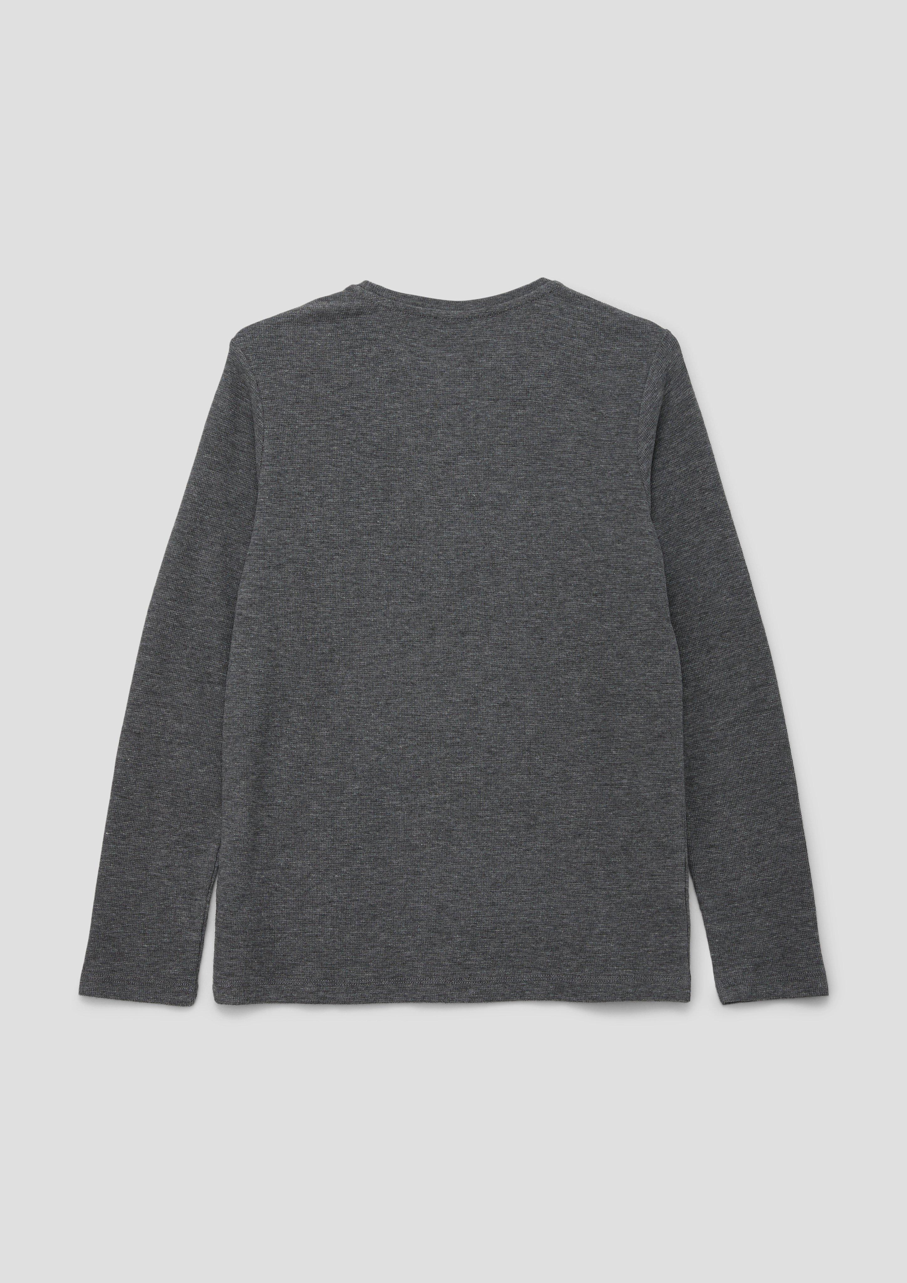 Longsleeve mit Waffelpiqué-Struktur  2134044-9730