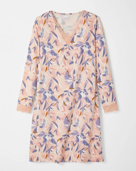 Chemise de nuit maille Thermolactyl recyclée