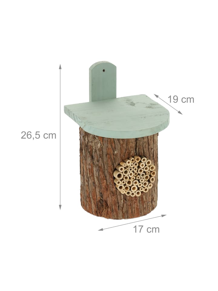 relaxdays Insektenhotel in Natur/ Grün günstig kaufen onesize