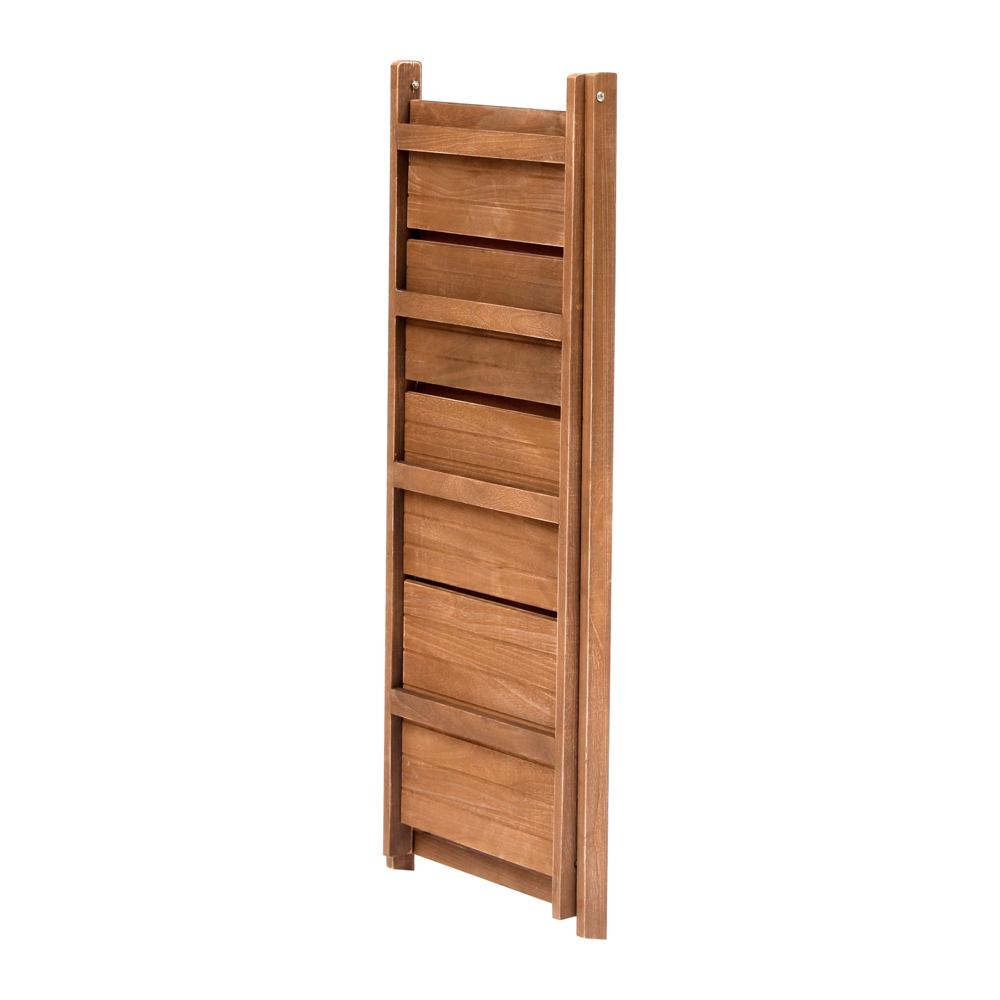 Happy Home Blumentreppe Pflanzenregal mit 4 Ablagen WPS01-HOL Holz