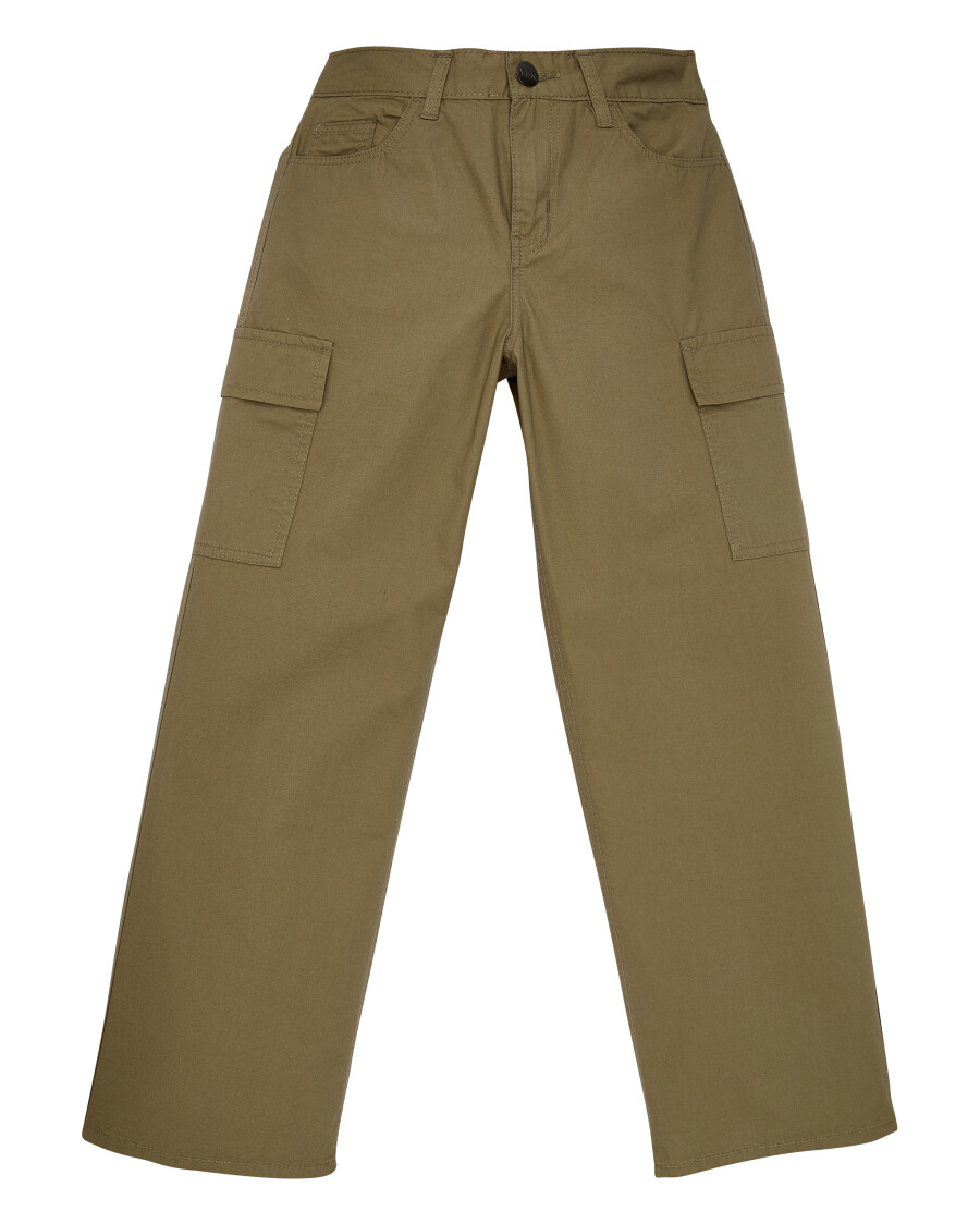 Cargohose in Khaki