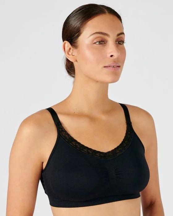 Soutien-gorge brassière sans armatures en maille