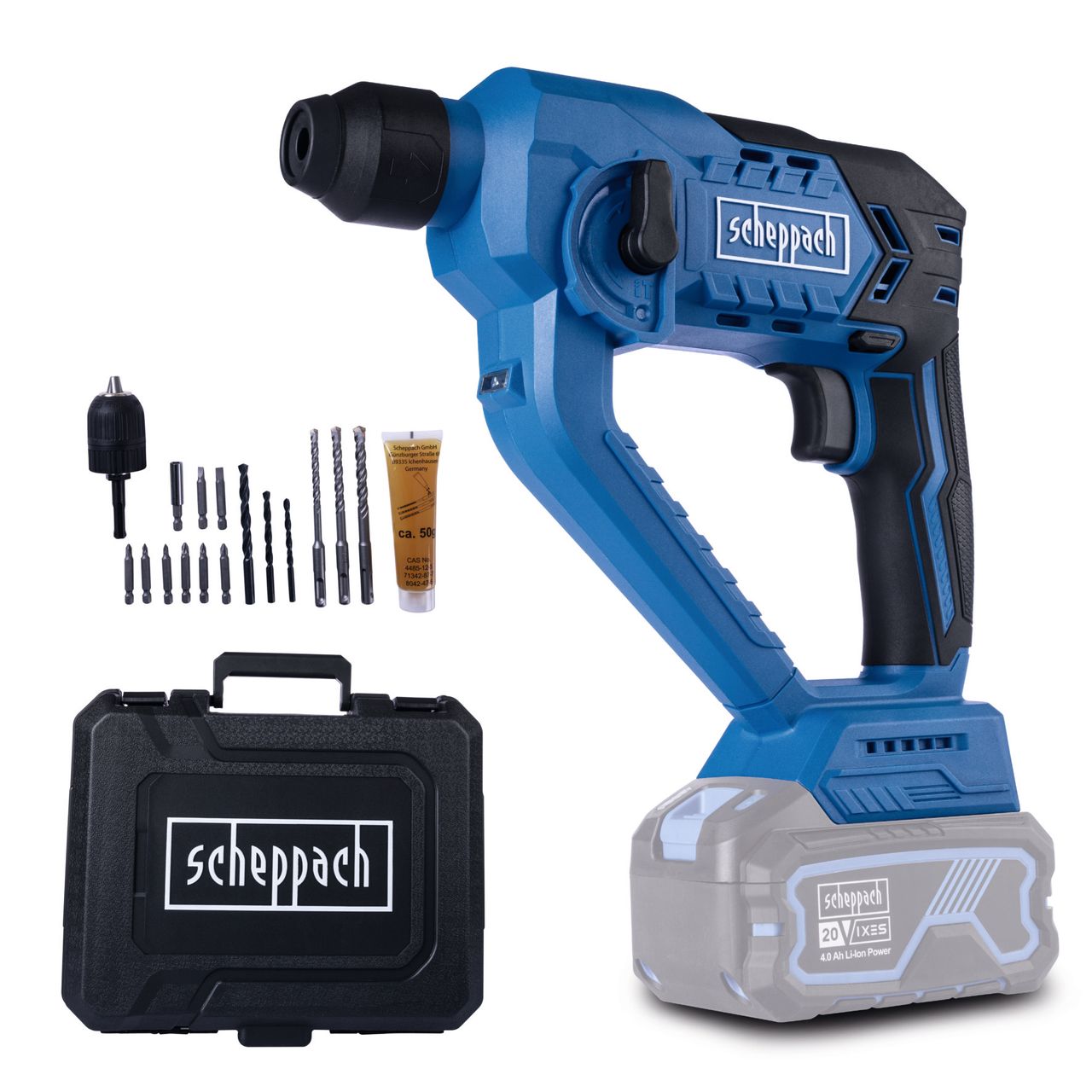 Scheppach Akku-Bohrhammer C-RHD130-X