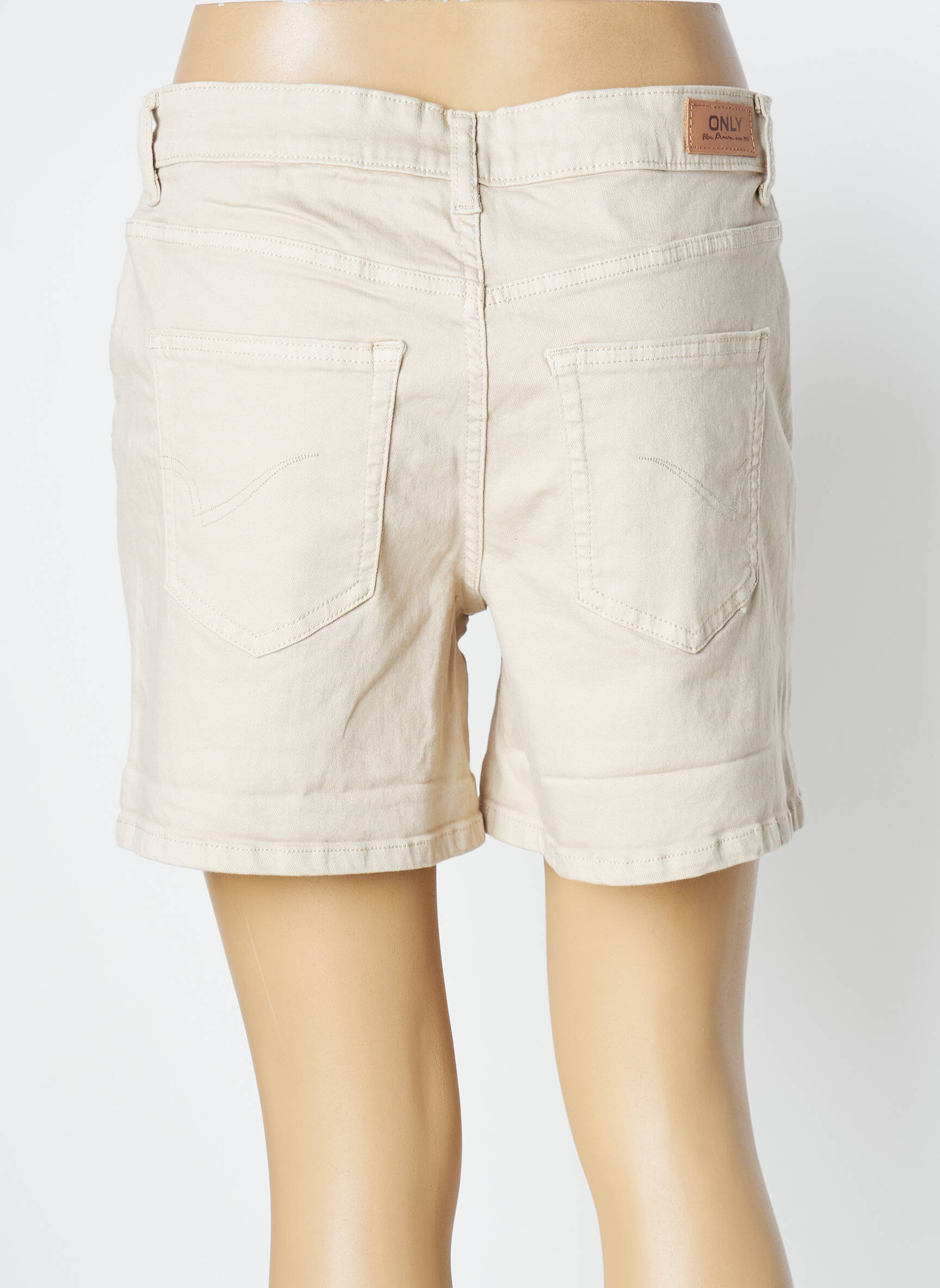 Only Shorts 1 Femme couleur beige