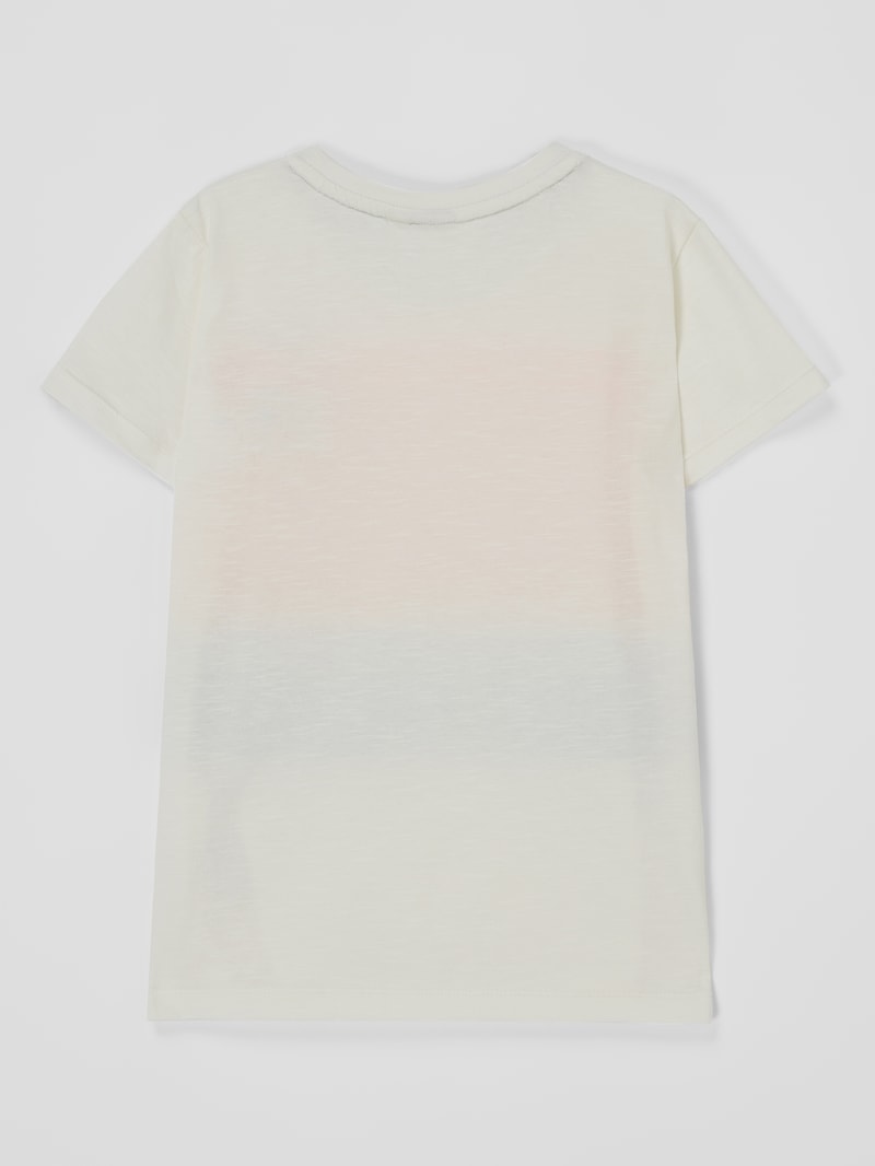 T-Shirt mit Message in offwhite