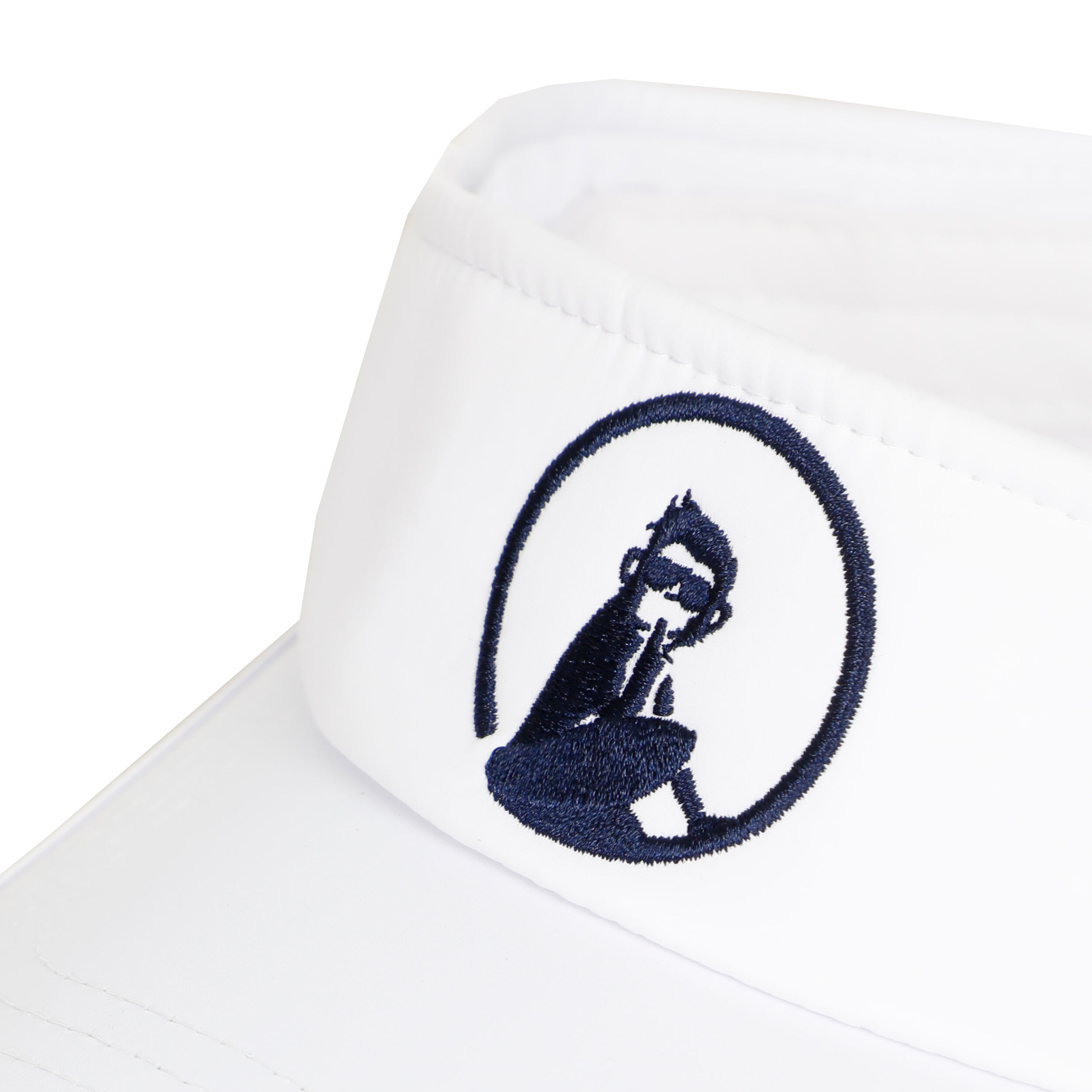 Court Visor - Weiß, Schwarz