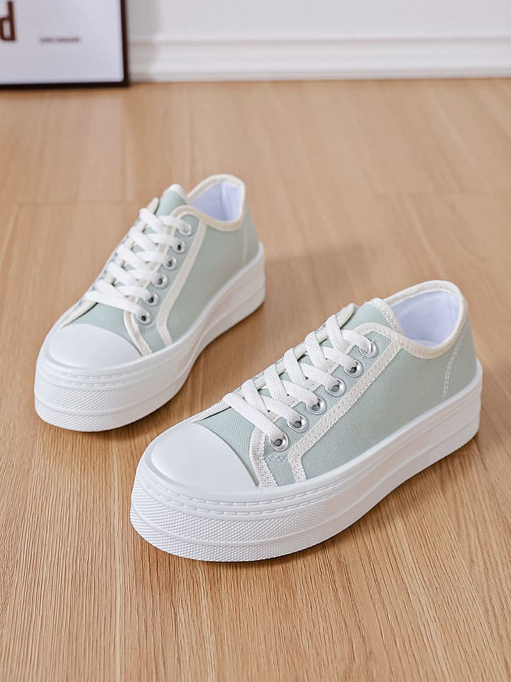 Sixth Sens Sneakers in Grün günstig kaufen