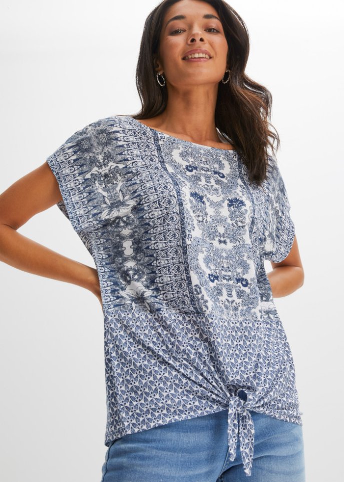 Shirt mit Knotendetail