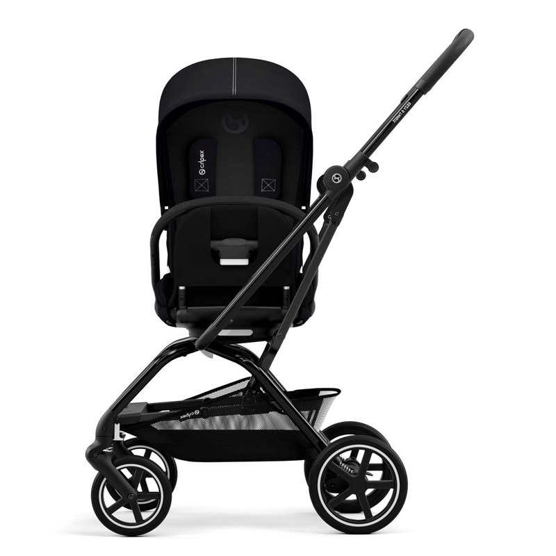 Poussette compacte Eezy Twist+ 2 Moon black châssis black Cybex