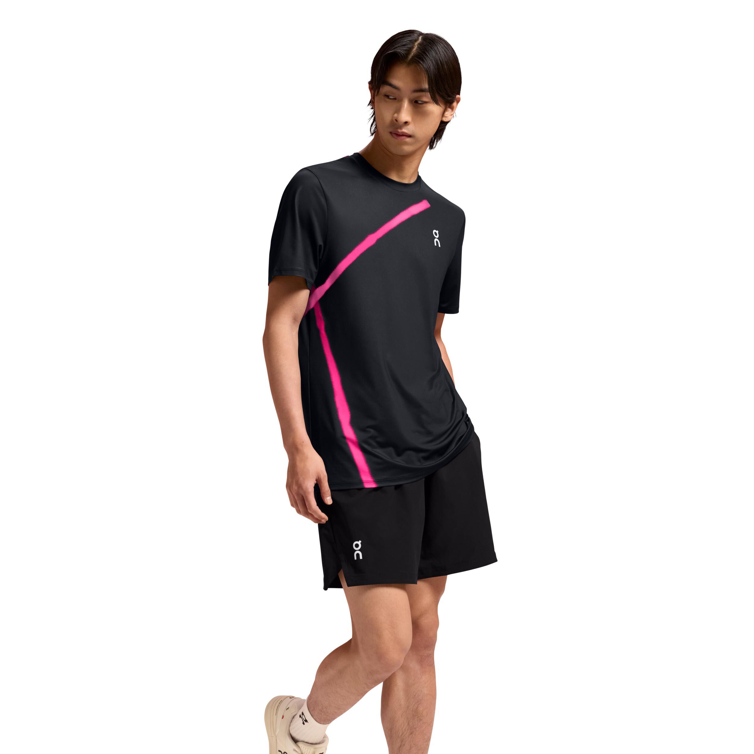 Court T-Shirt Herren - Schwarz