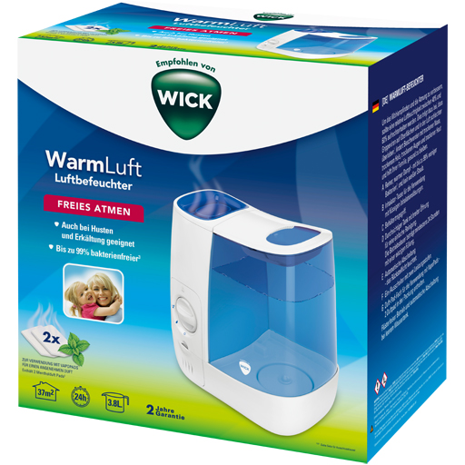 WICK Warmdampf-Luftbefeuchter  1 St
