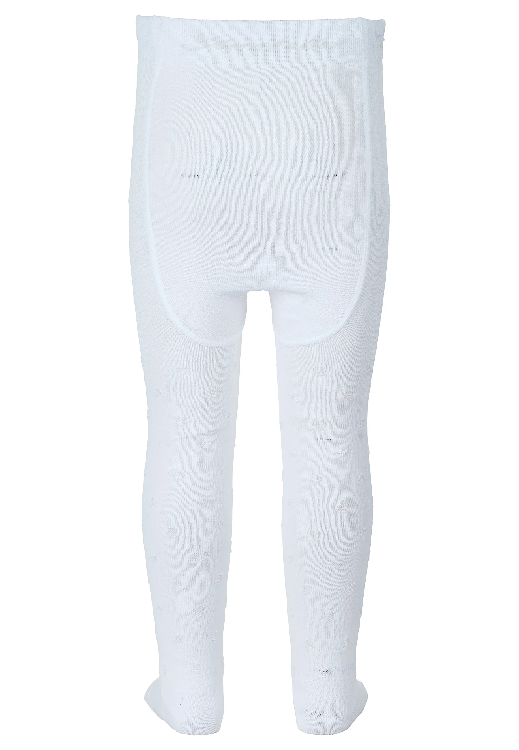 Strumpfhose Sommer mit Motiv Tupfen in weiß