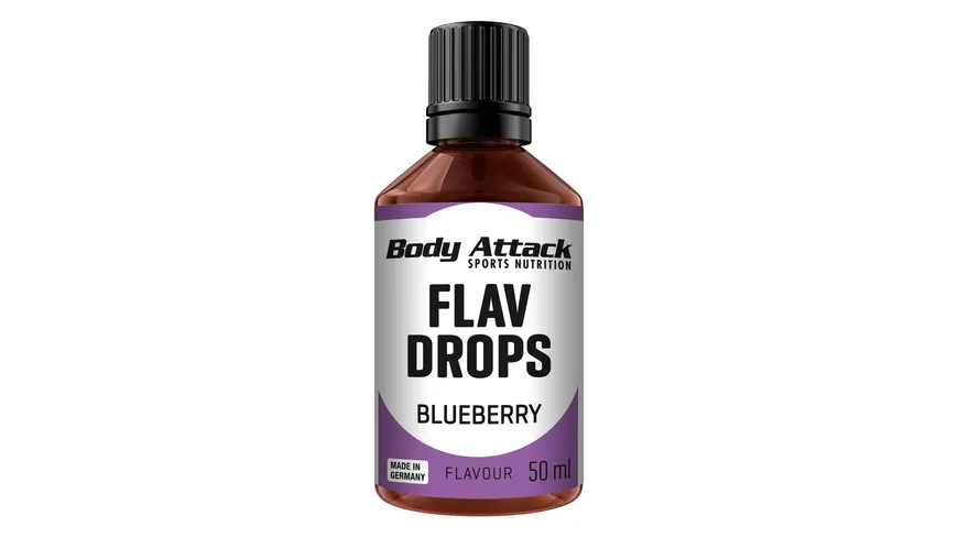 Body Attack Flav Drops Blueberry 50 ml