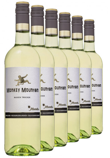 2022 Monkey Mountain Weißwein trocken (6 Flaschen) - Affentaler Winzer
