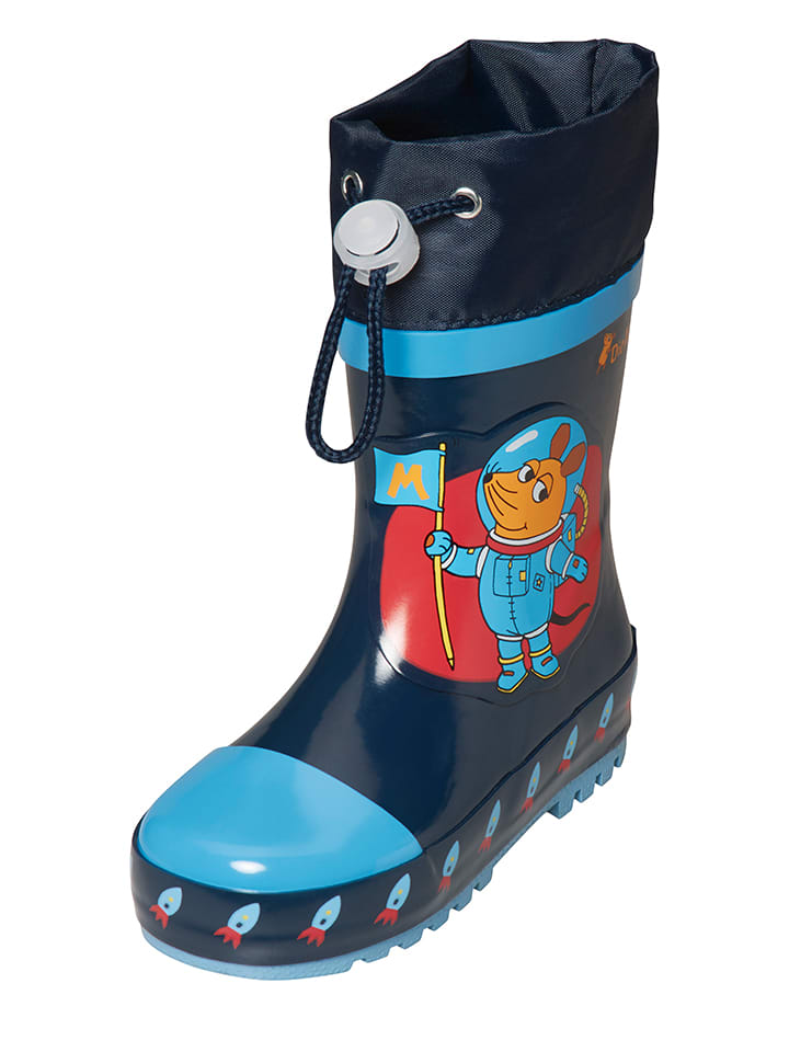Playshoes Gummistiefel in Dunkelblau/ Türkis günstig kaufen