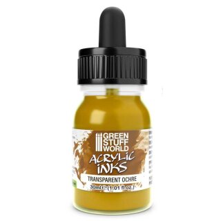 Acrylic Inks - Transparente Flüssige Acrylfarbe - Ocker (4282) (30ml)