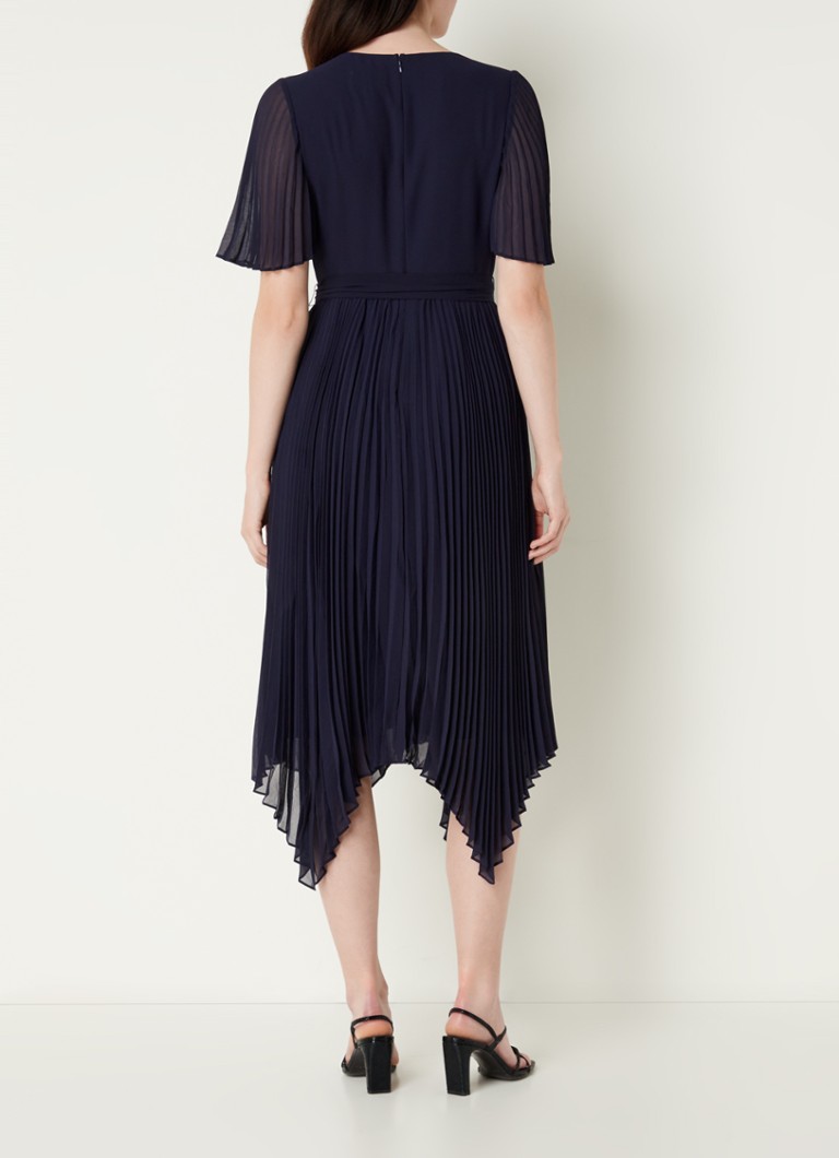 Vestido midi Kendall Phase Eight, azul marino, talla 08