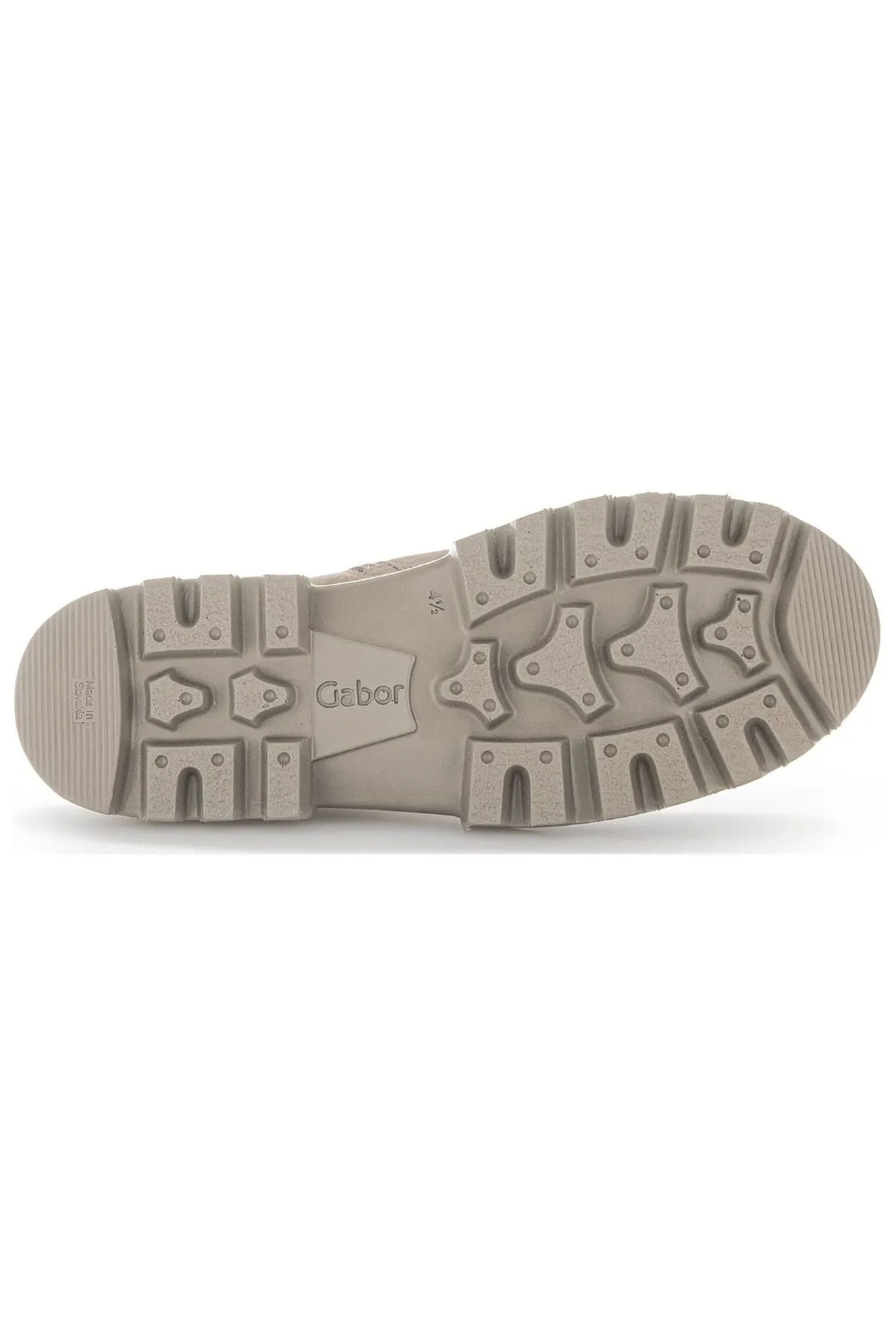 GABOR  Stiefelette - Beige - Flacher Absatz