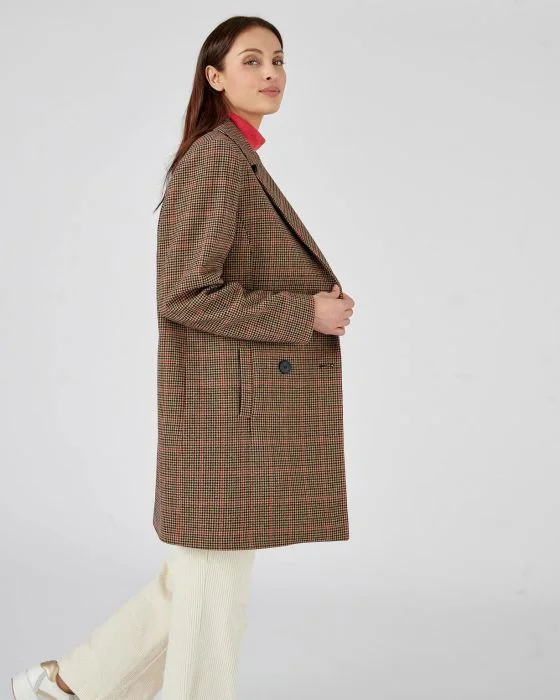 Manteau uni ou carreaux Thermolactyl