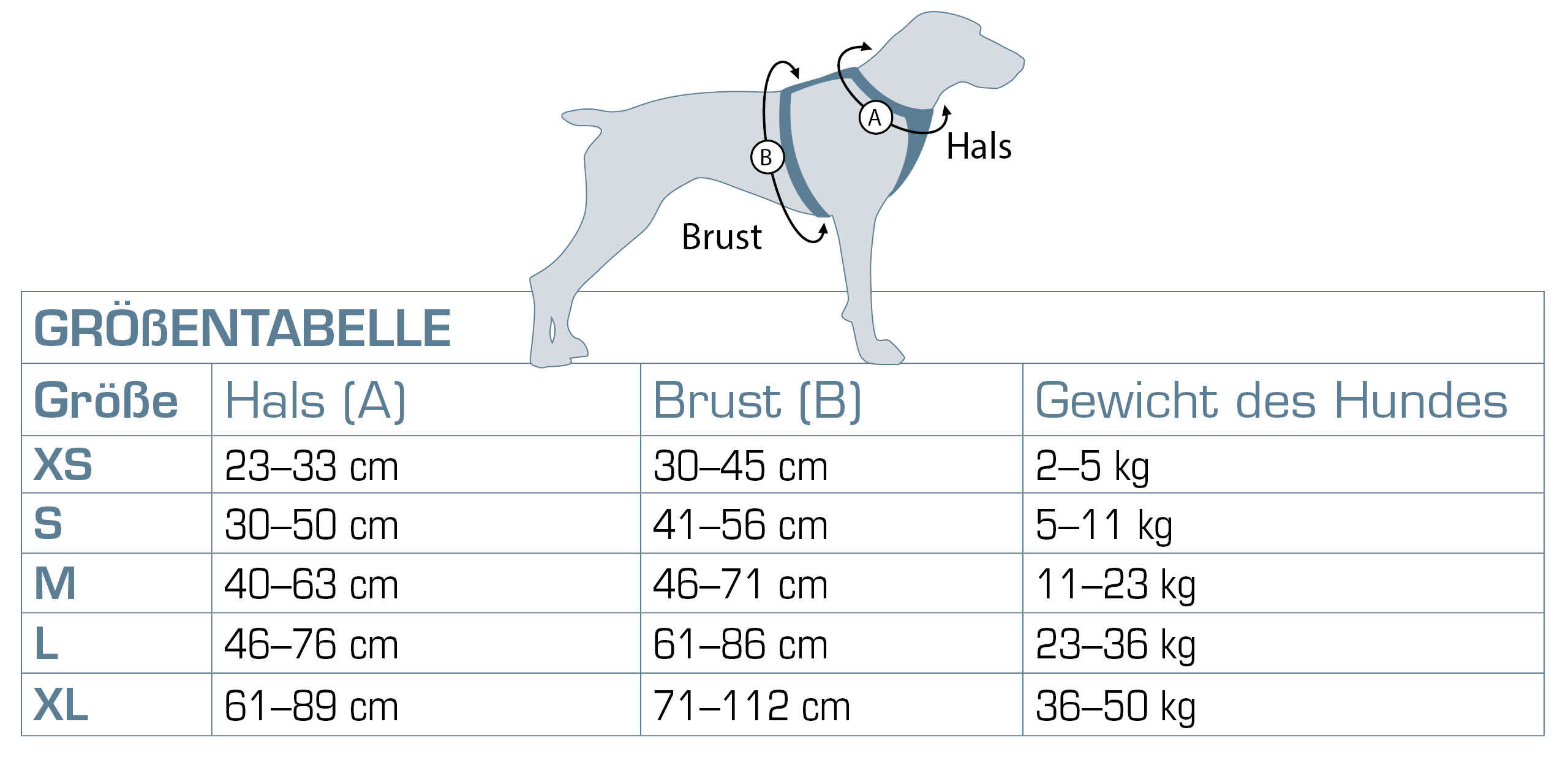 Kurgo Hundegeschirre Kurgo Tru-Fit Smart Hundegeschirr XL